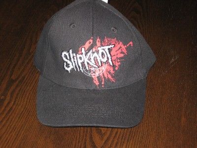 SICK Slipknot Embroidered Splat Cap Hat & Wrist Band  