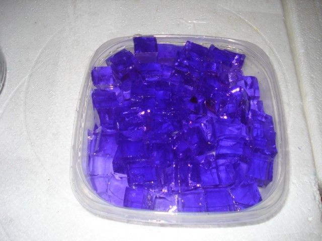 NEW water absorbing crystals DECO CUBES centerpiece vase decor ( 1oz 