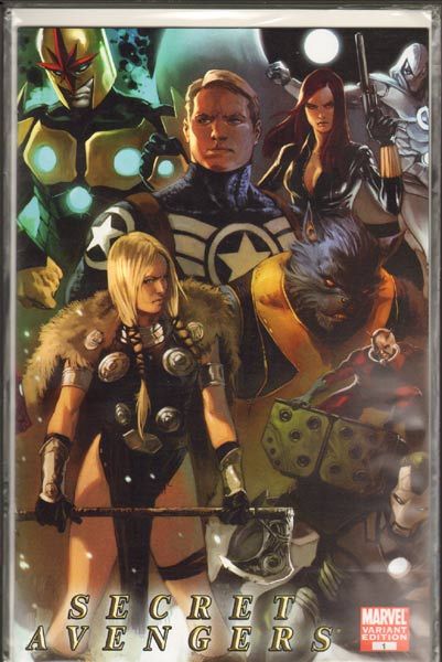 Secret Avengers #1 Marko Djurdjevic 125 Variant. VF condition.