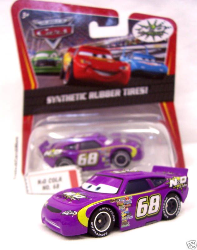   Movie Die Cast N2O COLA # 68 Kmart Rubber Tires New in Pack.  