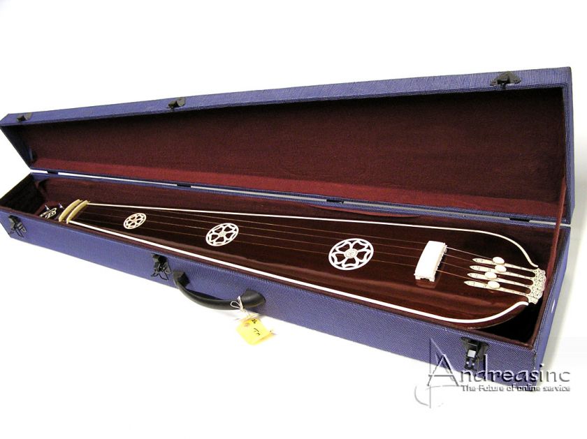 NEW PROFESSIONAL QUALITY FEMALE TANPURA FRETLESS SITAR w/ HARD CASE by 