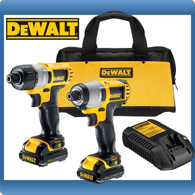 DEWALT DCK 210 S2 10,8 V LI ION AKKU SCHLAGSCHRAUBER AKKUSCHRAUBER 