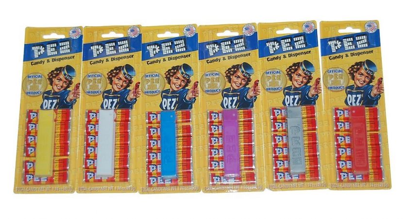 PEZ Exclusive Visitor Center Lighter Set of 6 NEW NIP NIB FREE SHIP 