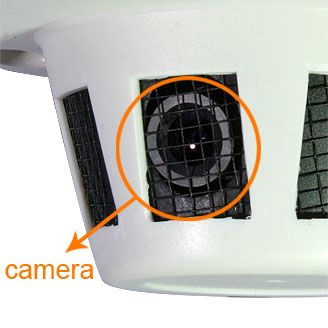   camera in this fake motion detector employs a 1 3 sony ccd solid state