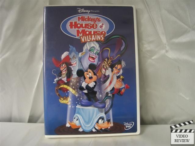 Mickeys House of Villains (DVD, 2002) 786936174335  