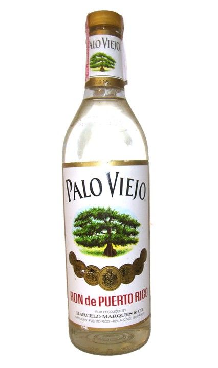 Palo Viejo Rum from Puerto Rico Unopened OLD COLLECTOR BOTTLE  