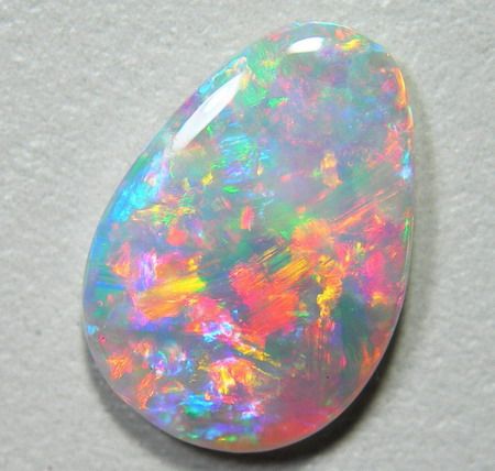   & BRILLIANT LIGHTNING RIDGE SOLID CRYSTAL OPAL * SEE VIDEO  