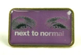 NEXT TO NORMAL BROADWAY SOUVENIR LAPEL PIN ALICE RIPLEY  