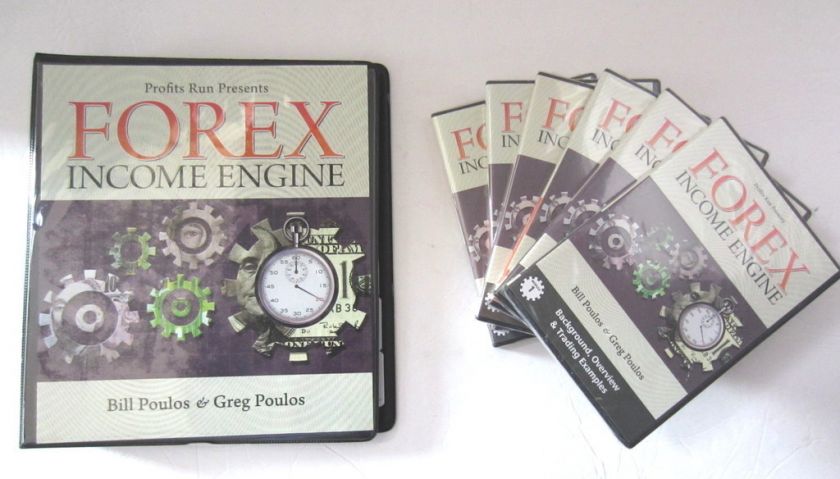 Forex Income Engine Bill & Greg Poulos Book & CD Set  