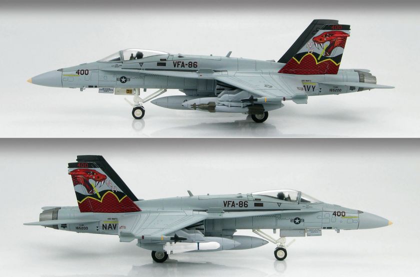   MASTER 1/72 F/A 18C HORNET FIGHTER VFA 86 Sidewinders HA3506 F 18