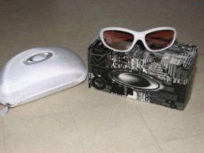 Oakley Sunglasses G30 Black Iridium Polished White 009091 02 New w 