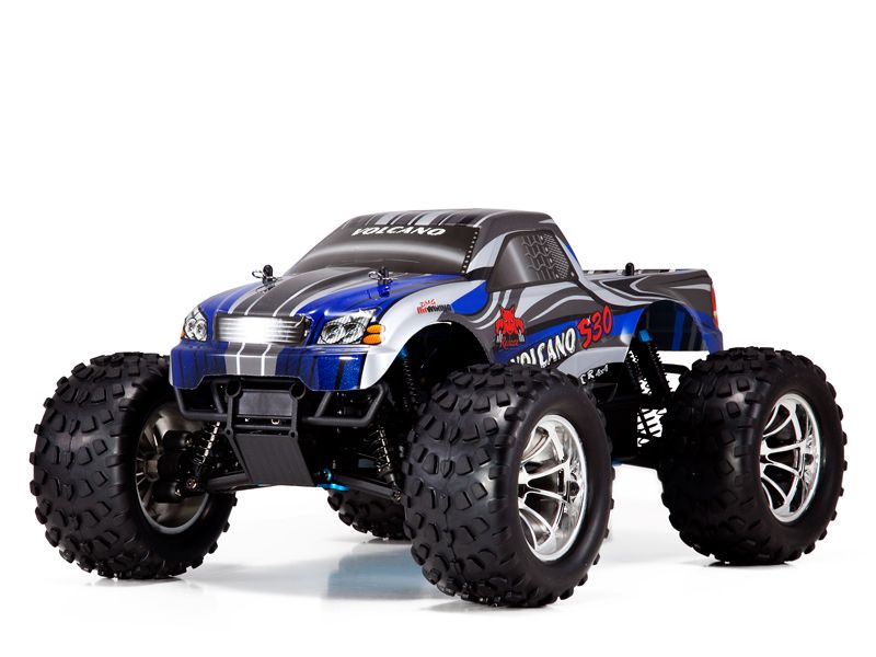 RTR RC TRUCK RTR MONSTER NITRO BLUE RTR NEW  