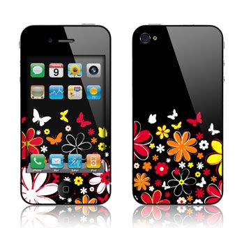 Apple ATT Verizon iPhone 4 & 4S Skin Cover Decal Wrap Kit  