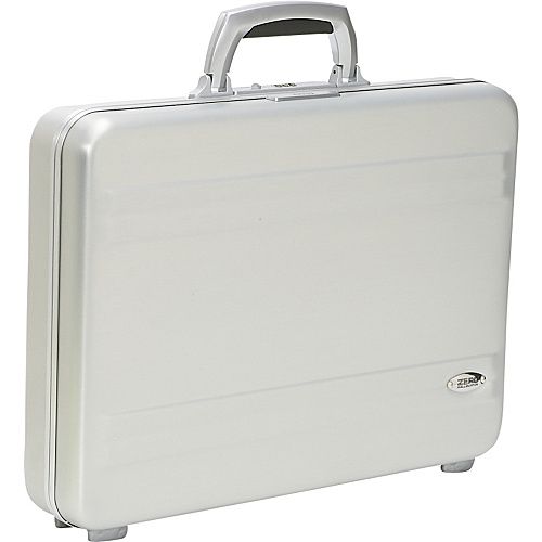 Zero Halliburton Aluminum Premium Slimline Attache  