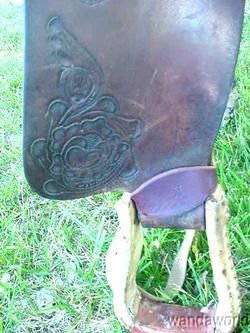 NICE 1968 MONROE VEACH SADDLE 15  