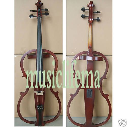 electric cello hand cared fine tone shape varnish  