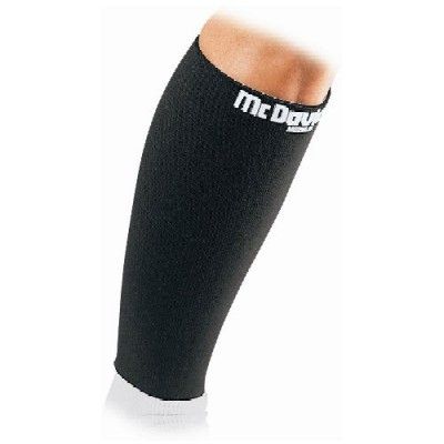 McDavid 441R_L Deluxe Calf Support Brace Level 1 Black LARGE  