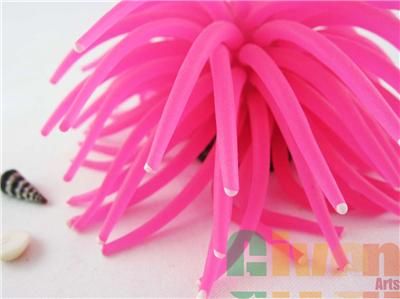 Aquarium Fish Tank Silicone Sea Anemone Ornament RT172  