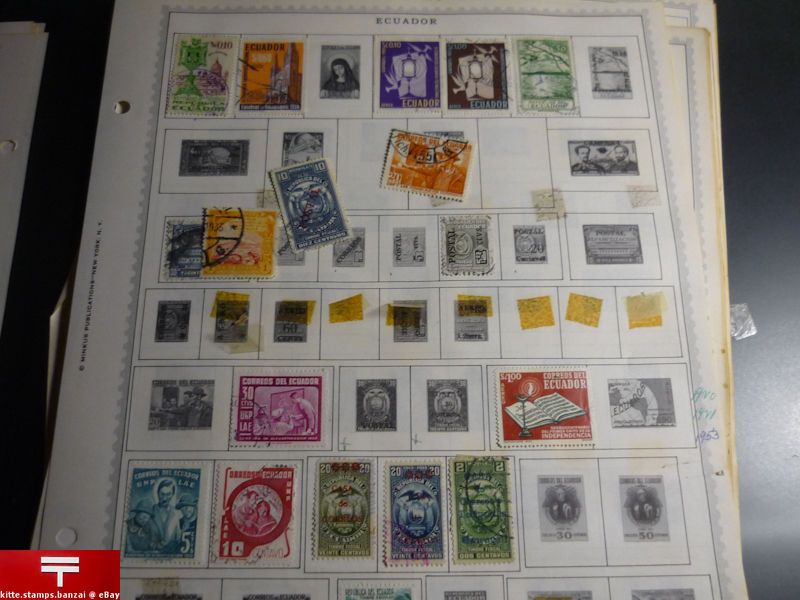 Ecuador Stamp Collection  