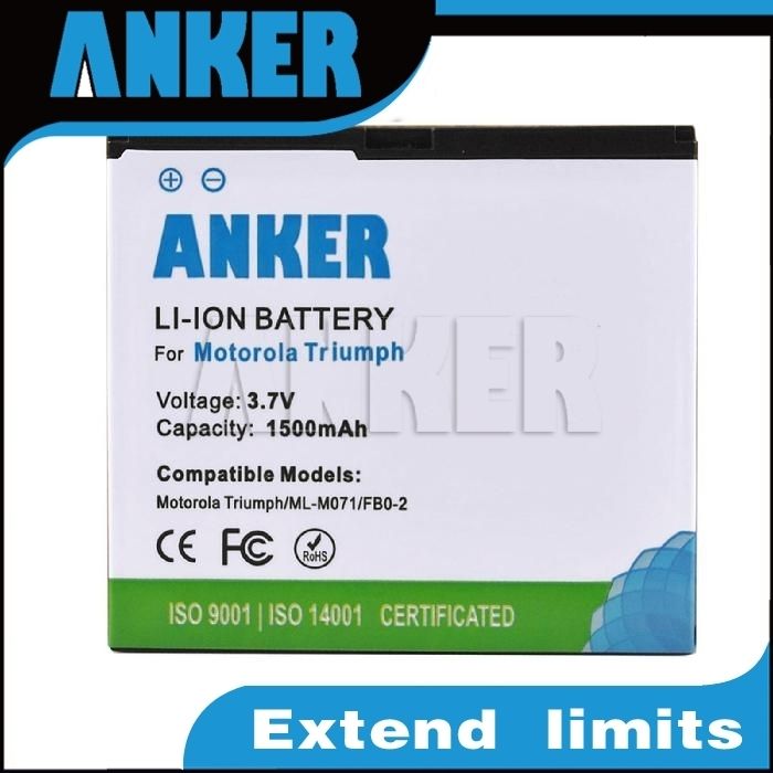 Anker Battery fit for Motorola Triumph,FB0 2,FB02,ML M071 NEW  