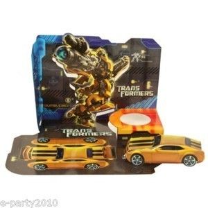 Transformers Pop Up Activity Place Mats Party Favors 4 pc  