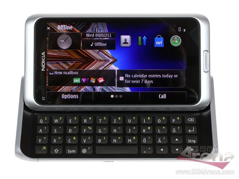 NEW NOKIA E7 3G 16GB 8MP 4.0 GORILLA GLASS SLIDE QWERTY GPS WIFI 