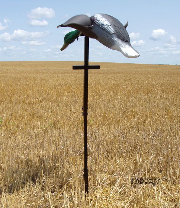 EDGE TOP GUN AIR LUCKY MALLARD MOTION DUCK DECOY NEW 605093529089 