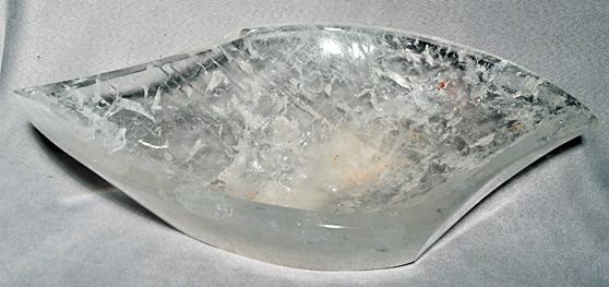 Elegant Freeform Quartz 12 Crystal Bowl  