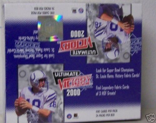 2000 Upper Deck Ultimate Victory Football Box Brady RC?  