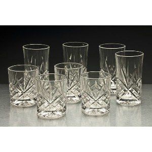 Dublin DOF and Highball Glasses set of 8  