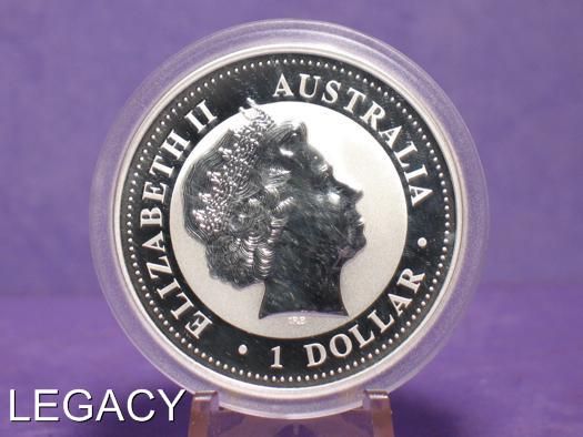 GORGEOUS 2009 AUSTRALIAN SILVER KOOKABURRA .999 SIL (RT  