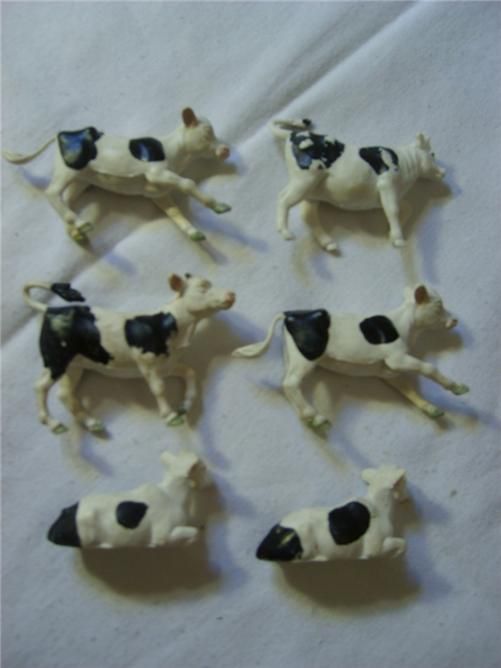 Britains Farm Cows   Highland, Charolais, Jersey, Hereford   Multi 