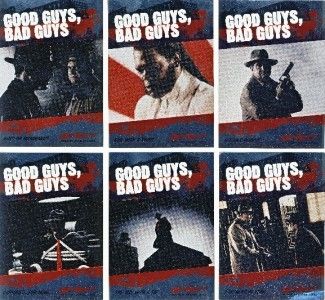 INKWORKS THE SPIRIT GOOD GUYS BAD GUYS CHASE SET GB1 6  