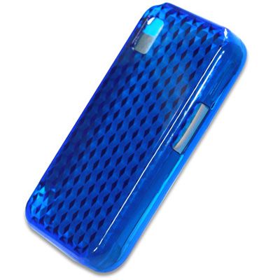 Diamond Blue Gel Case Cover Samsung S5230 Tocco Lite  