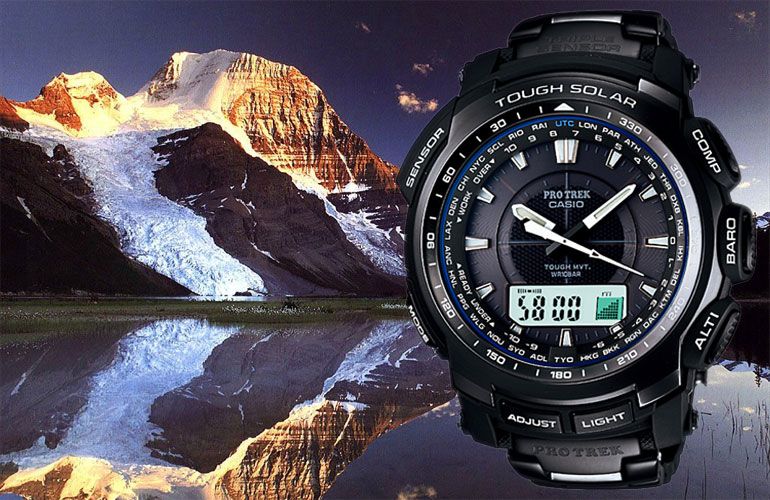 Casio Protrek PRW 5100YT 1JF BLACK TITAN   Expedited Shipping  