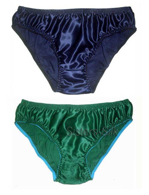 Pairs Mens Silk Briefs~XXL/W44 47 #SU211●On Sale  