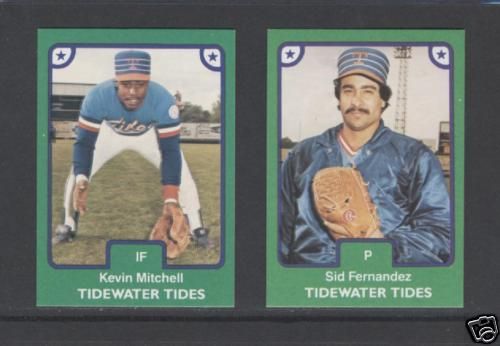 1984 TCMA Tidewater Tides Team Set (Kevin Mitchell)  