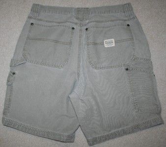 COLUMBIA Mens Khaki Cargo 32 x 8 Shorts Carpenter Beige Outdoor Hiking 