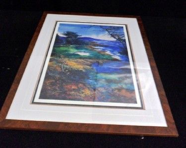 DECK THE WALLS MALL OF AMERICA FRAMED PAINTING SIGNED  