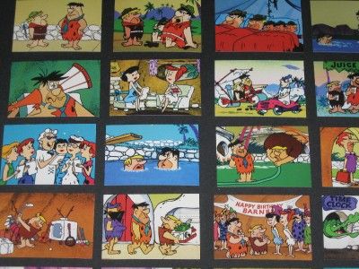 THE FLINTSTONES   CARTOON CARD SET◆  