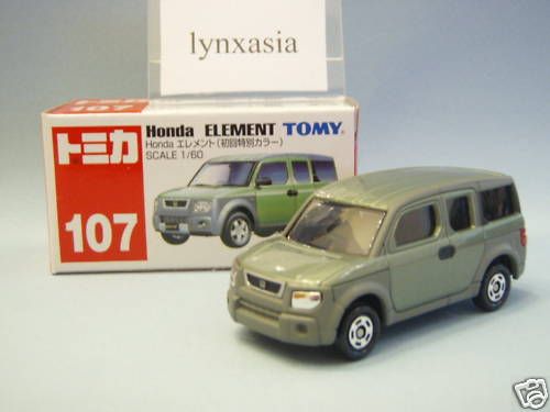 TOMICA #107 HONDA ELEMENT GREEN  