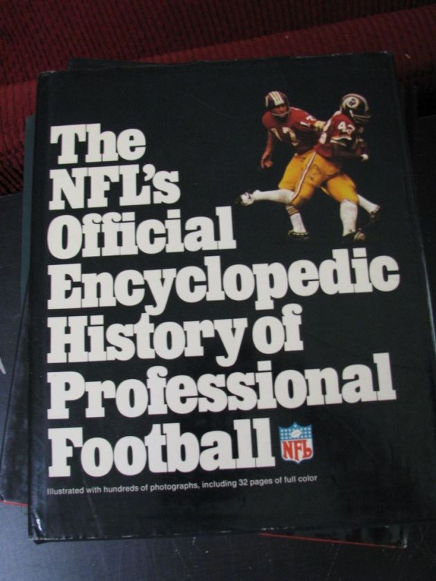 NFLS OFFICIAL ENCYCLOPEDIC HISTORY PRO.FOOTBALL 1973  