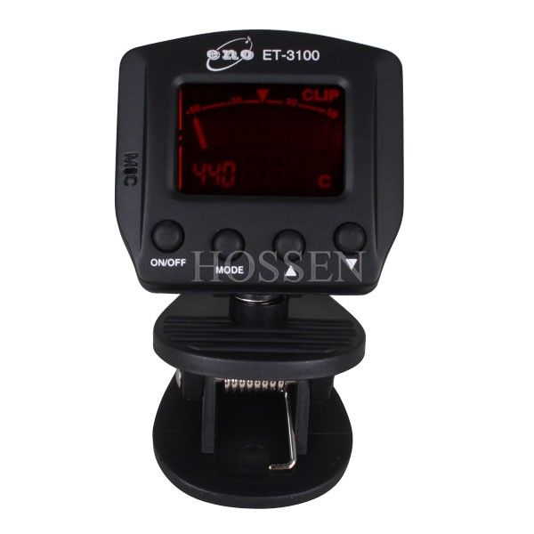   ET 3100 Electronic Digital Acoustic Guitar LCD Tuner MIC CLIP Pick up