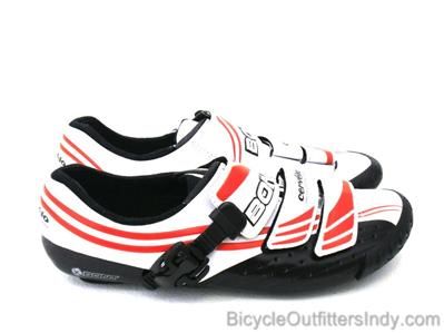 Bont Cervelo Test Team CTT 3 Road Cycling Shoes   White/Red   NEW 