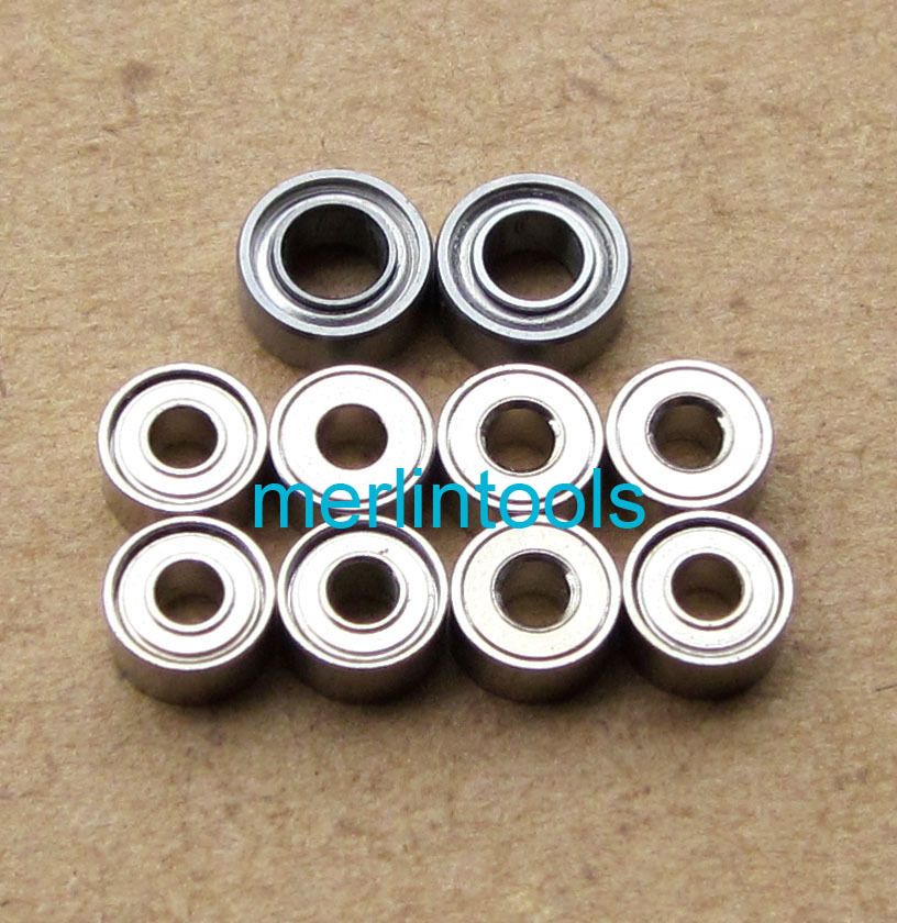 10pcs Metal Sealed Ball Bearing For TEAM LOSI MICRO T  