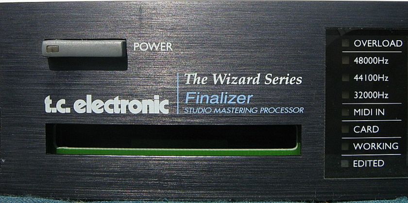 TC ELECTRONIC WIZ001 FINALIZER MASTERING PROCESSOR  