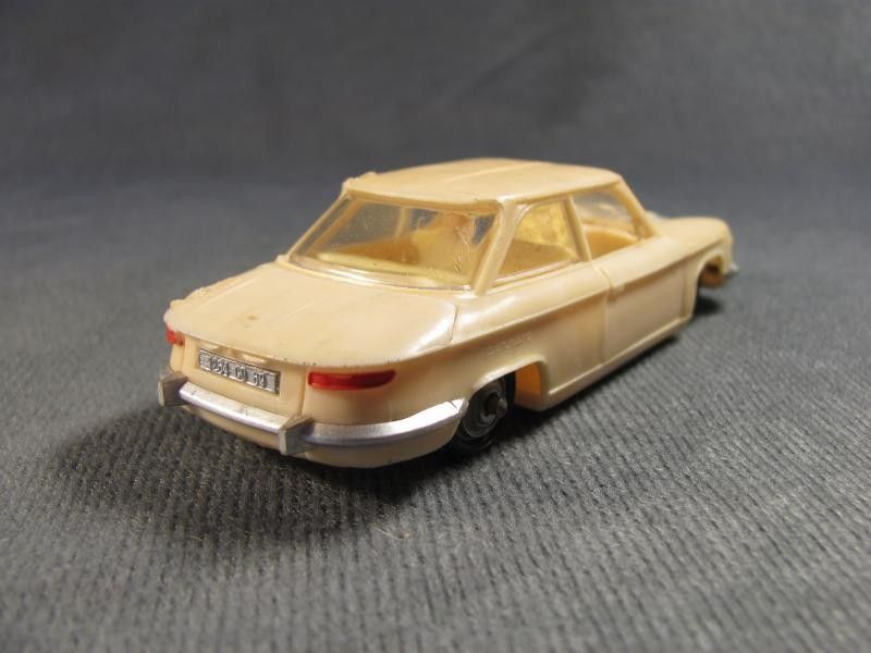   Plastic Car diplomatic limousine Panhard Tbilisi LOT OF 2 pcs  