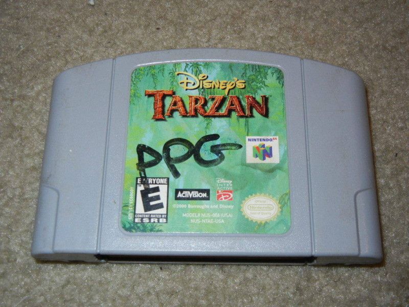 TARZAN N64 NINTENDO 64 GAME~~~  