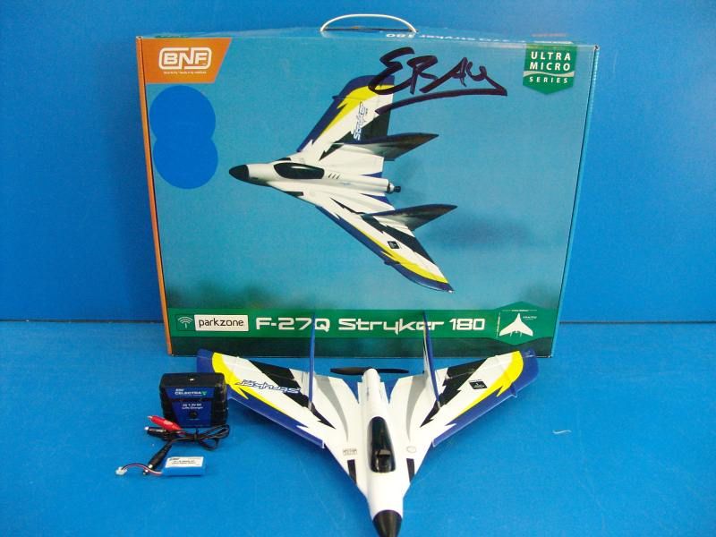   Ultra Micro UM F 27Q Stryker Electric R/C Airplane BNF PARTS Brushless