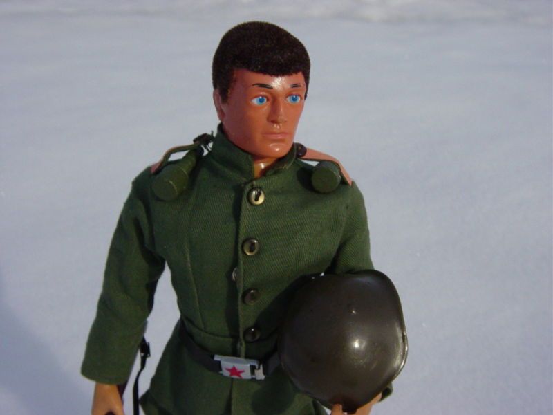 Gi Joe Vintage Russian Action Man Eagle Eye Muscle Bod.  